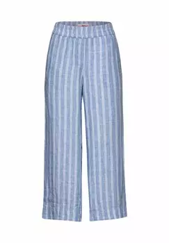 Тканевые брюки GESTREIFTE Cecil, светло-голубой