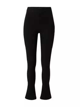 Тканевые брюки Gina Tricot Boot cut Pants Kajsa, черный