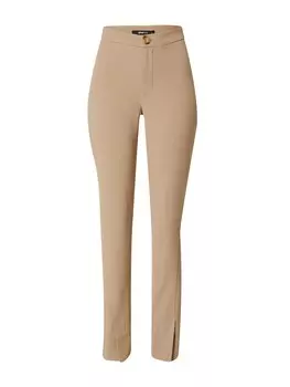 Тканевые брюки Gina Tricot Slim fit Pants Stina, песочный