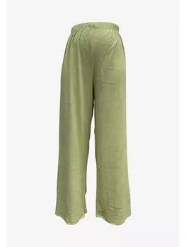 Тканевые брюки GINI LONDON, цвет light green