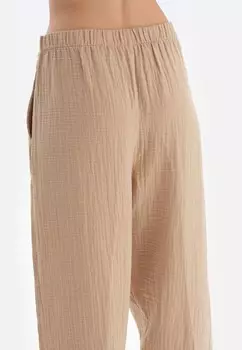 Тканевые брюки GLAM DAGI, бежевый