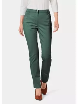 Тканевые брюки GOLDNER CARLA, цвет flaschengrn