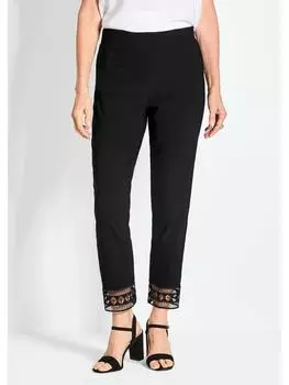 Тканевые брюки GOLDNER, черный