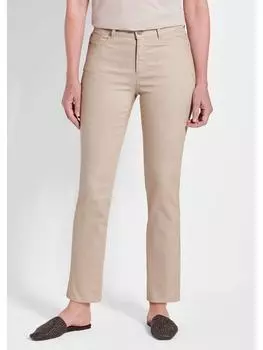 Тканевые брюки GOLDNER, цвет beige/gemustert