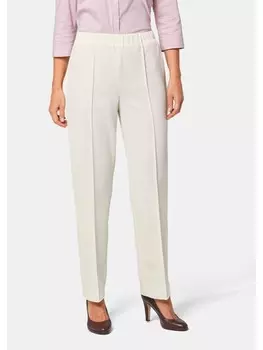 Тканевые брюки GOLDNER, цвет cremewei