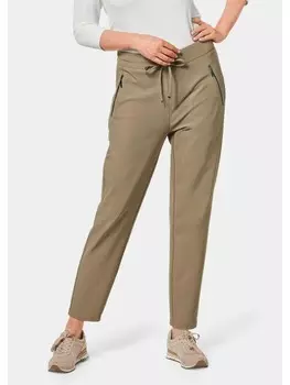 Тканевые брюки GOLDNER, цвет dunkelschilf