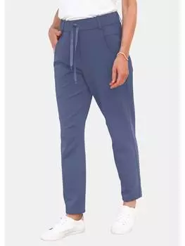 Тканевые брюки GOLDNER Hose Hose, цвет weicher, stretchbequemer Qualittschieferblau