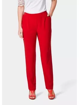 Тканевые брюки GOLDNER Martha, красный
