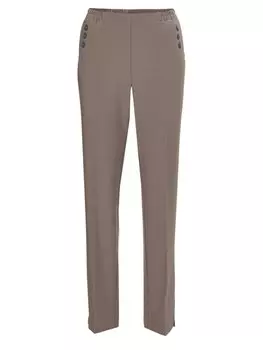 Тканевые брюки Goldner Regular Pants, цвет mocha