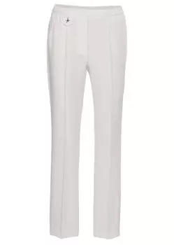 Тканевые брюки Goldner Regular Pants Martha, белый