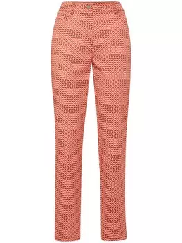 Тканевые брюки Goldner Regular Pants, оранжевый