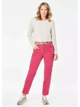 Тканевые брюки GOLDNER, розовый