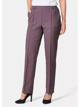 Тканевые брюки GOLDNER Schlupfhose Martha, цвет rosenholz