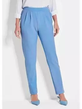 Тканевые брюки GOLDNER, светло-синий