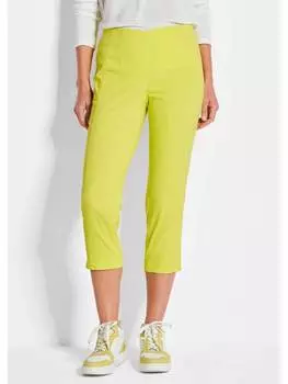 Тканевые брюки GOLDNER, светло-зеленый