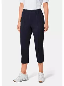 Тканевые брюки GOLDNER, темно-синий