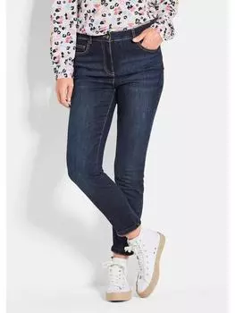 Тканевые брюки GOLDNER, темно-синий