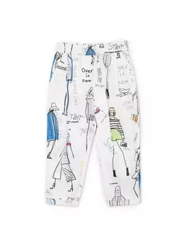 Тканевые брюки Gulliver, белый