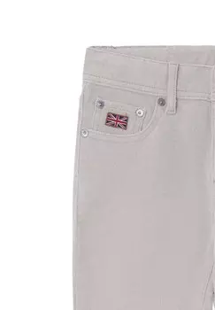 Тканевые брюки Hackett London, серо-коричневый