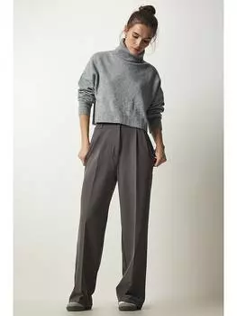 Тканевые брюки Happiness Istanbul, антрацит