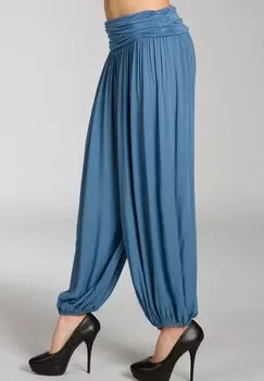 Тканевые брюки Harems Caspar, синий деним