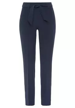 Тканевые брюки HECHTER PARIS Slim fit Pants, морской синий