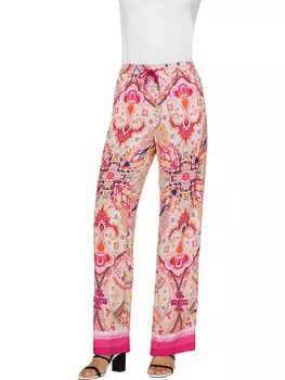 Тканевые брюки Heine, цвет beige/pink