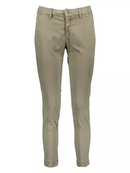 Тканевые брюки Herrlicher Chino, зеленый