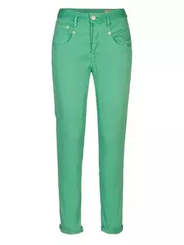 Тканевые брюки Herrlicher Jeans Slim fit, зеленый
