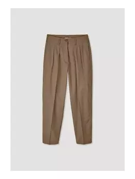Тканевые брюки Hessnatur Ballon Relaxed aus Bio Baumwolle, кэмел