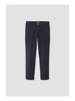 Тканевые брюки Hessnatur LENN Regular aus Bio Baumwolle, синий