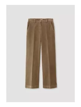 Тканевые брюки Hessnatur Regular aus Bio Baumwolle, кэмел