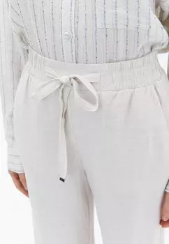 Тканевые брюки HOHE TAILLE LEINENMISCHUNG OXXO, кремовый