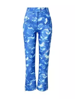 Тканевые брюки House of Sunny Flared Pants FANTASIA, небесно-синий