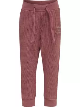 Тканевые брюки Hummel Tapered Pants, темно-розовый