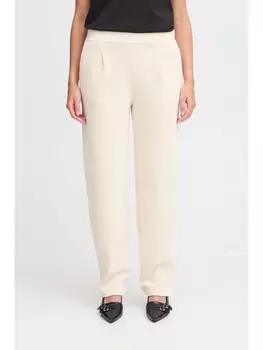 Тканевые брюки ICHI, белый