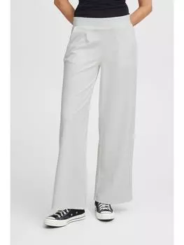 Тканевые брюки ICHI, белый