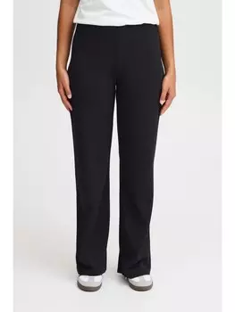 Тканевые брюки ICHI, черный