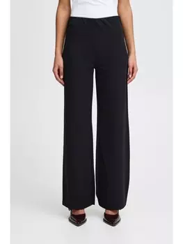 Тканевые брюки ICHI, черный