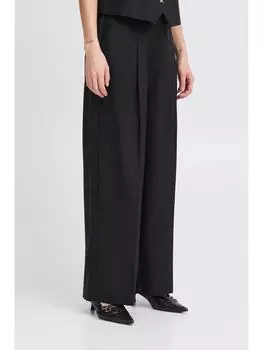 Тканевые брюки ICHI, черный