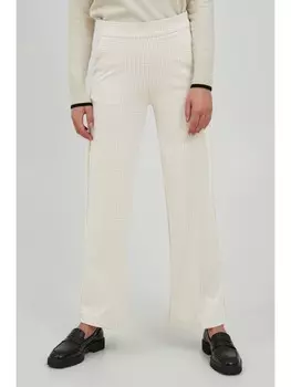 Тканевые брюки ICHI, натуральный