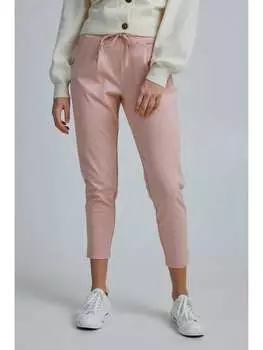 Тканевые брюки ICHI, розовый