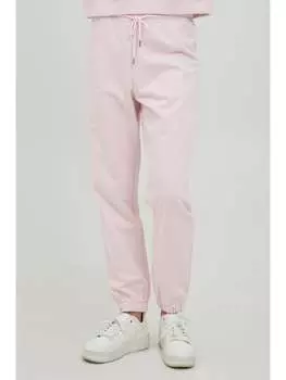 Тканевые брюки ICHI, розовый