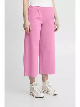 Тканевые брюки ICHI, розовый
