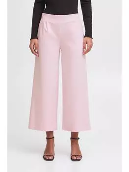 Тканевые брюки ICHI, розовый
