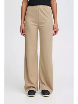 Тканевые брюки ICHI, серый