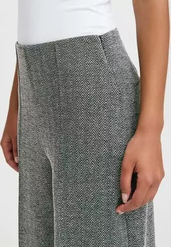 Тканевые брюки ICHI, серый