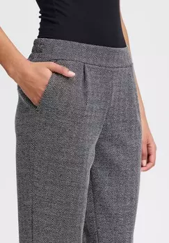 Тканевые брюки ICHI, серый