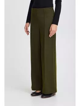 Тканевые брюки ICHI, серый