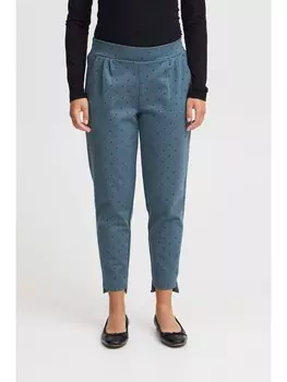 Тканевые брюки ICHI, синий